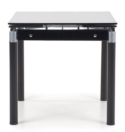 Kitchen Table Charleston | size: Length: 80cm, Width: 130cm, Height: 76cm | color: Black | image: 4 | variant: 1003199