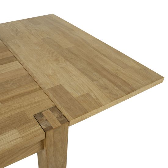 Kitchen Table Chicago New 1 | size: Length: 90cm, Width: 120cm, Height: 76cm | color: Oak | image: 7 | variant: 1011260