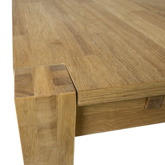 Kitchen Table Chicago New 2 | size: Length: 90cm, Width: 140cm, Height: 76cm | color: Oak | image: 6 | variant: 1011269