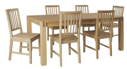 Kitchen Table Chicago New 3 | size: Length: 90cm, Width: 180cm, Height: 76cm | color: Oak | image: 3 | variant: 1011270