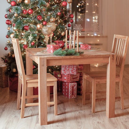 Kitchen Table Chicago New | size: Length: 90cm, Width: 90cm, Height: 76cm | color: Oak | image: 8 | variant: 1011249