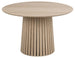 Kitchen Table Christo | size: Length: 120cm, Width: 120cm, Height: 75cm, Diameter: 120cm | color: Beige | image: 1 | variant: 1006477