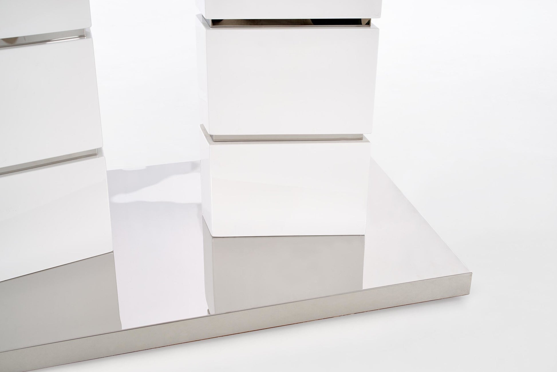 Kitchen Table Cologne | size: Length: 90cm, Width: 200cm, Height: 75cm | color: White | image: 7 | variant: 1003218