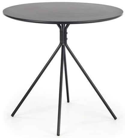 Kitchen Table Cordoba | size: Length: 80cm, Width: 80cm, Height: 75cm, Diameter: 80cm | color: Black | image: 1 | variant: 1003222