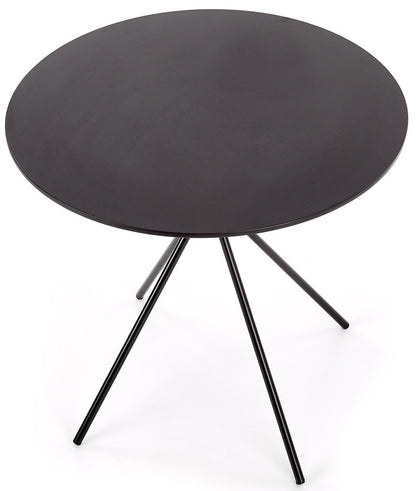 Kitchen Table Cordoba | size: Length: 80cm, Width: 80cm, Height: 75cm, Diameter: 80cm | color: Black | image: 2 | variant: 1003222