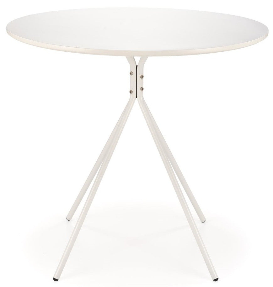 Kitchen Table Cordoba | size: Length: 80cm, Width: 80cm, Height: 75cm, Diameter: 80cm | color: White | image: 2 | variant: 1003221