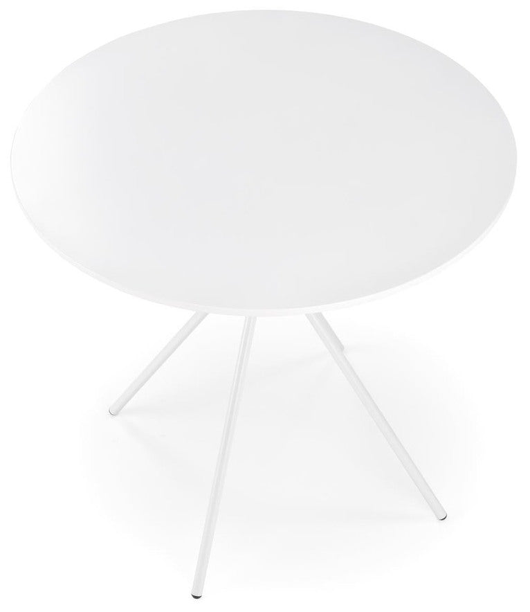 Kitchen Table Cordoba | size: Length: 80cm, Width: 80cm, Height: 75cm, Diameter: 80cm | color: White | image: 3 | variant: 1003221