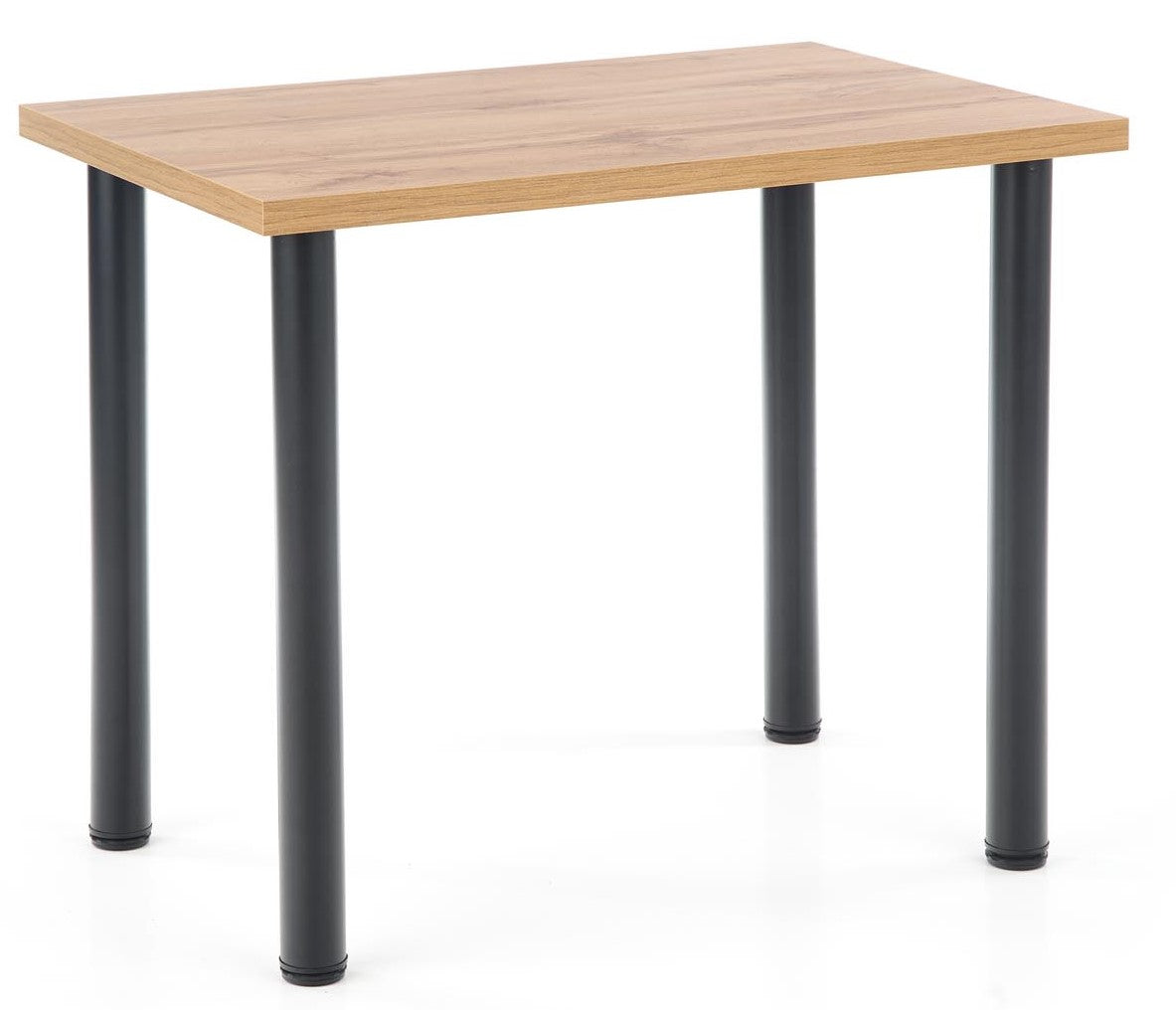 Kitchen Table Dakar | size: Length: 60cm, Width: 90cm, Height: 75cm | color: Black/Oak | image: 1 | variant: 1003225