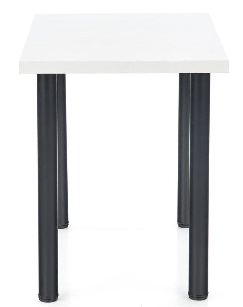 Kitchen Table Dakar | size: Length: 60cm, Width: 90cm, Height: 75cm | color: White/Black | image: 2 | variant: 1003224