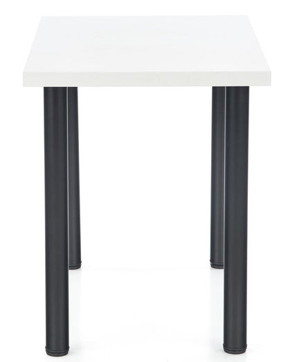 Kitchen Table Dakar | size: Length: 60cm, Width: 90cm, Height: 75cm | color: White/Black | image: 2 | variant: 1003224