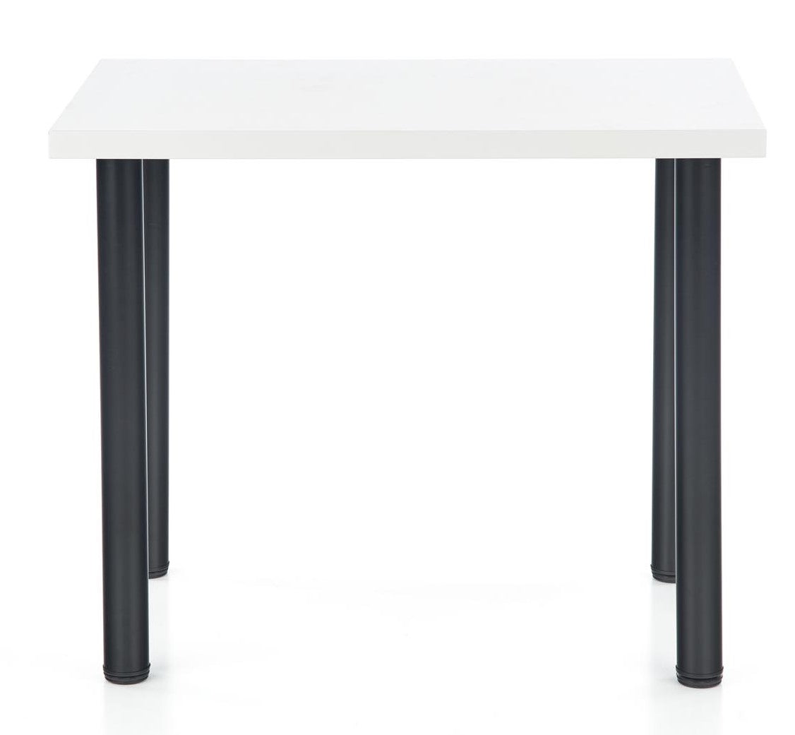 Kitchen Table Dakar | size: Length: 60cm, Width: 90cm, Height: 75cm | color: White/Black | image: 3 | variant: 1003224