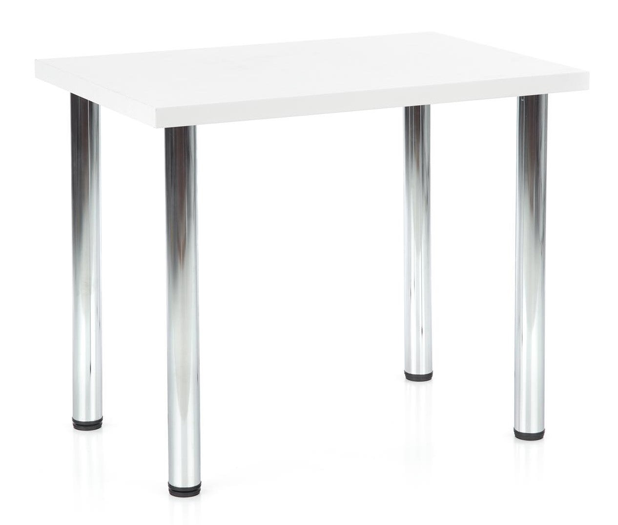 Kitchen Table Dakar | size: Length: 60cm, Width: 90cm, Height: 75cm | color: White | image: 1 | variant: 1003226