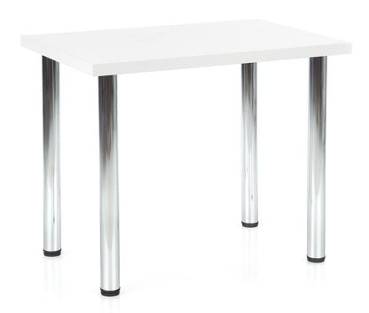 Kitchen Table Dakar | size: Length: 60cm, Width: 90cm, Height: 75cm | color: White | image: 1 | variant: 1003226