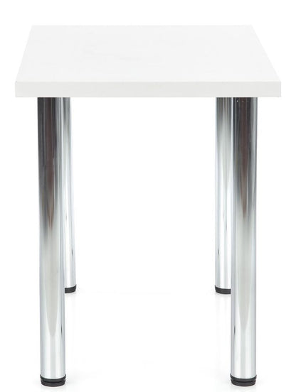 Kitchen Table Dakar | size: Length: 60cm, Width: 90cm, Height: 75cm | color: White | image: 2 | variant: 1003226