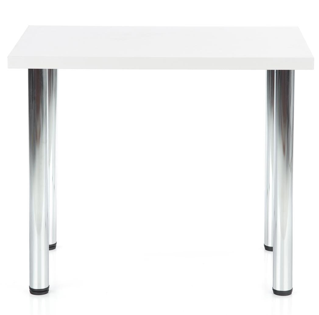 Kitchen Table Dakar | size: Length: 60cm, Width: 90cm, Height: 75cm | color: White | image: 3 | variant: 1003226