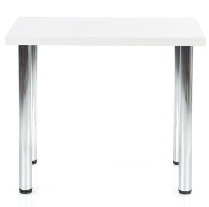Kitchen Table Dakar | size: Length: 60cm, Width: 90cm, Height: 75cm | color: White | image: 3 | variant: 1003226