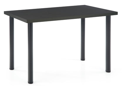 Kitchen Table Dakar | size: Length: 68cm, Width: 120cm, Height: 75cm | color: Black | image: 1 | variant: 1003230