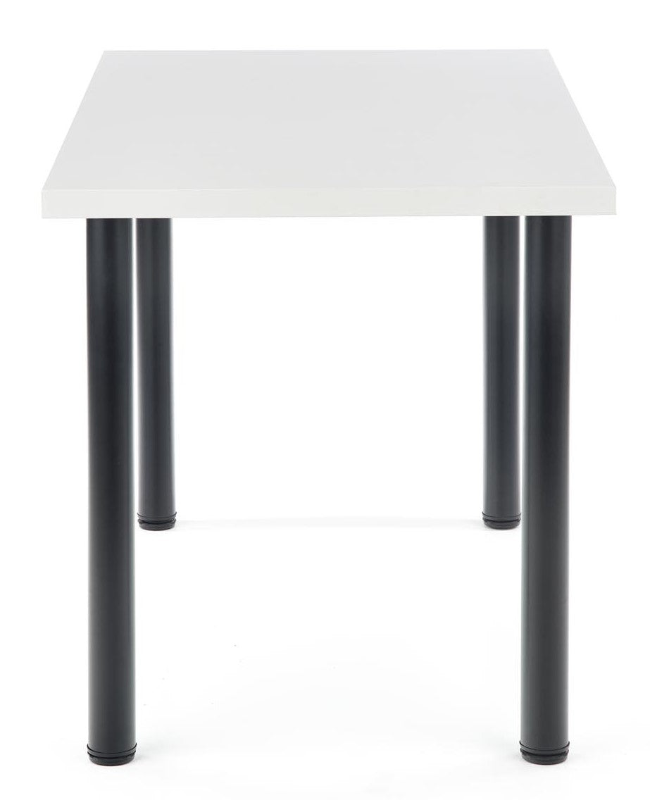 Kitchen Table Dakar | size: Length: 68cm, Width: 120cm, Height: 75cm | color: White/Black | image: 2 | variant: 1003228
