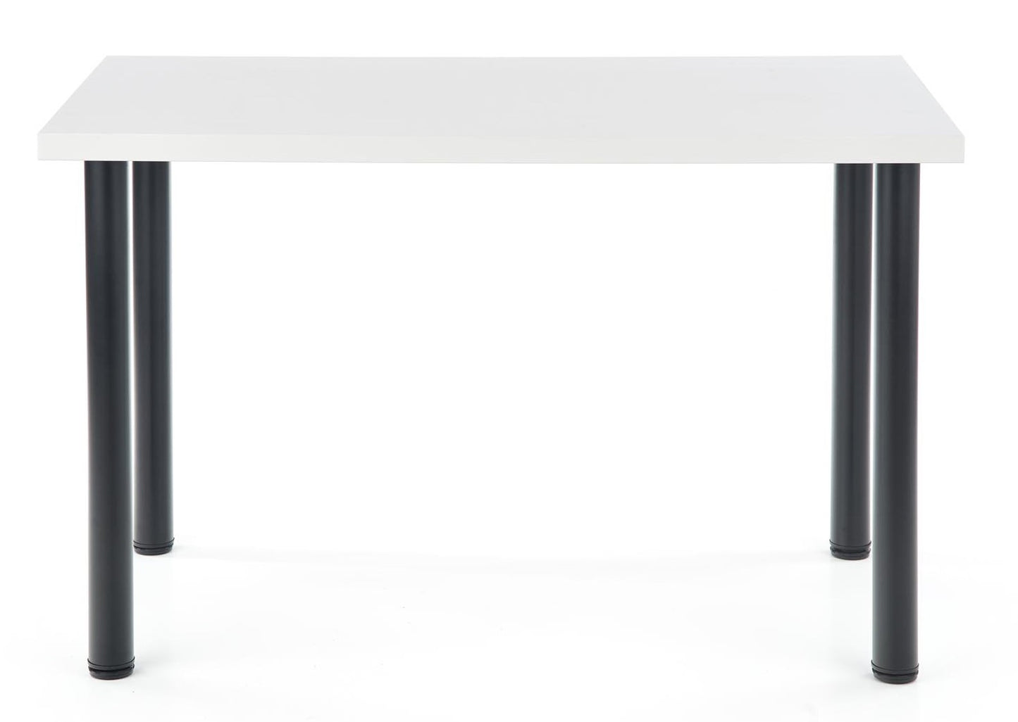 Kitchen Table Dakar | size: Length: 68cm, Width: 120cm, Height: 75cm | color: White/Black | image: 3 | variant: 1003228