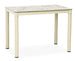 Kitchen Table Damar 1 | size: Length: 60cm, Width: 80cm, Height: 75cm | color: Cream | image: 1 | variant: 1006567