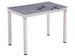 Kitchen Table Damar | size: Length: 60cm, Width: 100cm, Height: 75cm | color: White | image: 1 | variant: 1006561