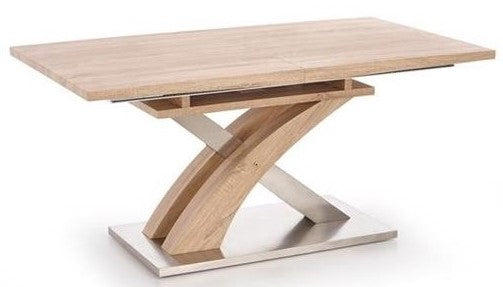 Kitchen Table Delhi | size: Length: 90cm, Width: 220cm, Height: 77cm | color: Oak | image: 2 | variant: 1003236