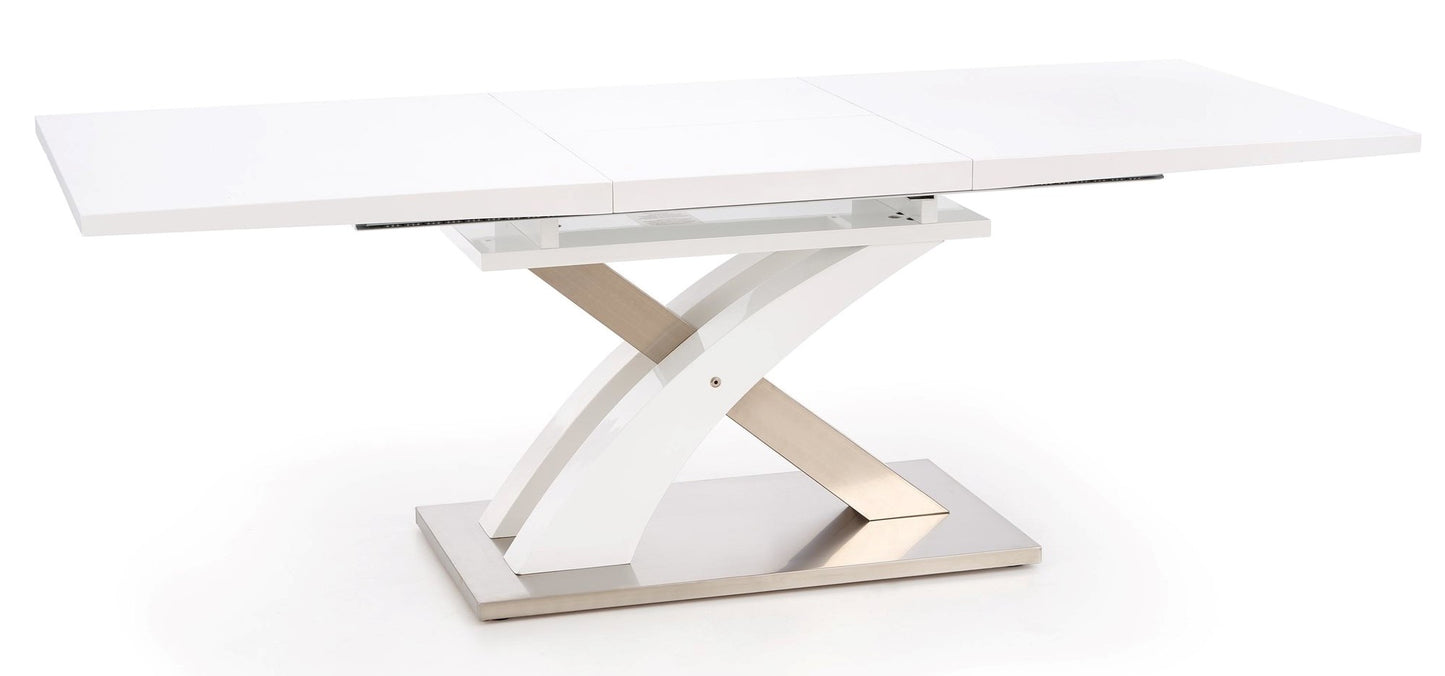 Kitchen Table Delhi | size: Length: 90cm, Width: 220cm, Height: 77cm | color: White | image: 1 | variant: 1003237