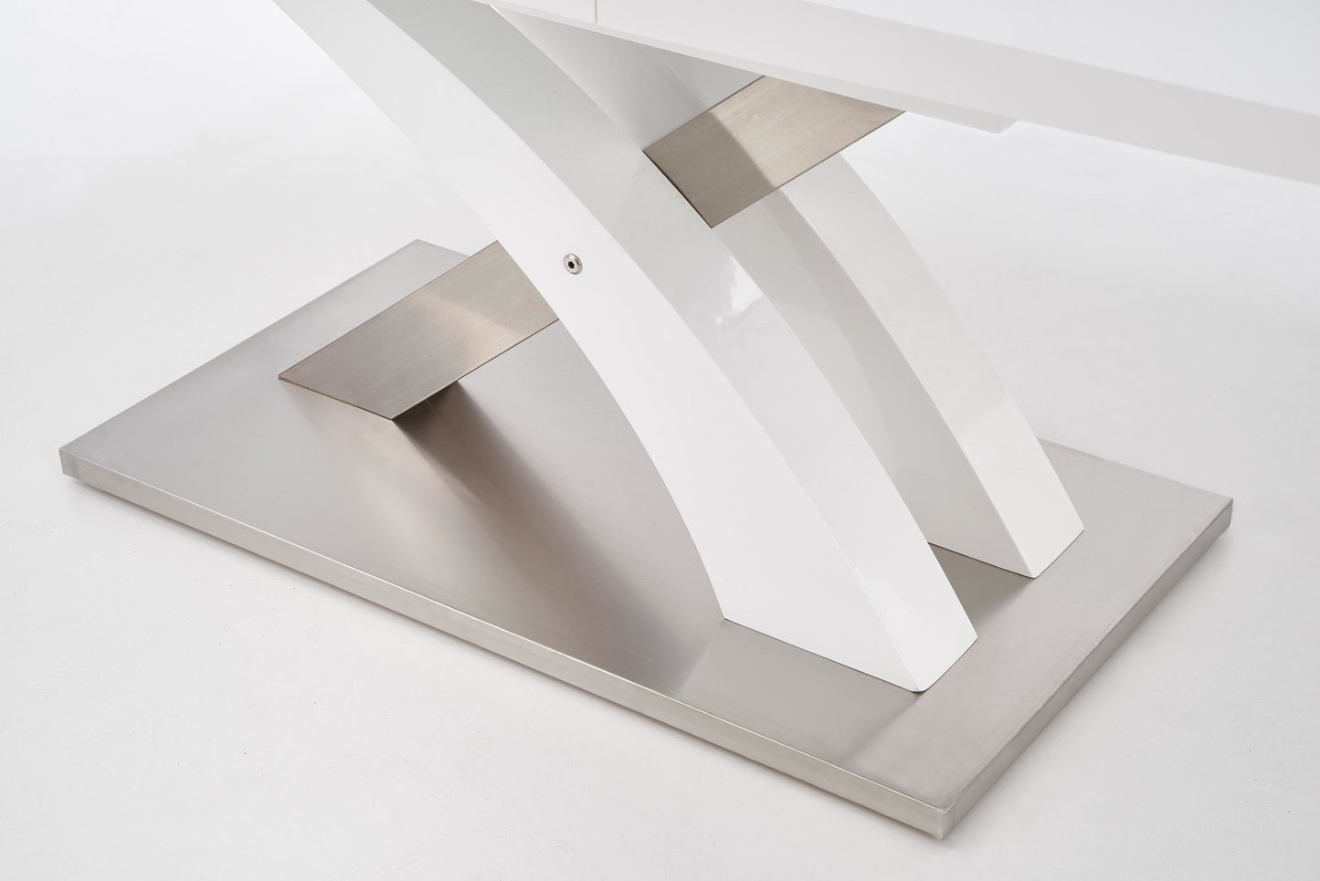 Kitchen Table Delhi | size: Length: 90cm, Width: 220cm, Height: 77cm | color: White | image: 7 | variant: 1003237