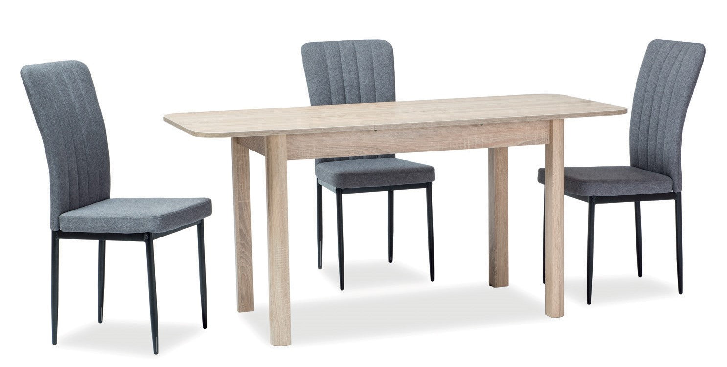 Kitchen Table DIego II | size: Length: 65cm, Width: 140cm, Height: 75cm | color: Oak | image: 3 | variant: 1006541