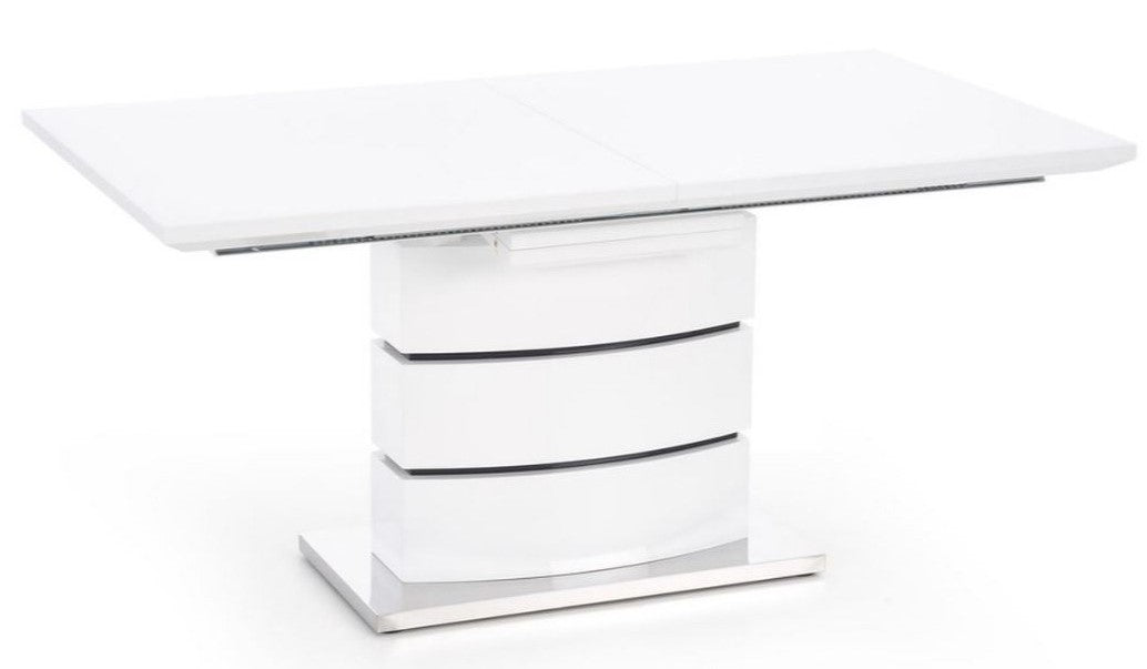 Kitchen Table East Jacksonville | size: Length: 90cm, Width: 200cm, Height: 75cm | color: White | image: 1 | variant: 1006864