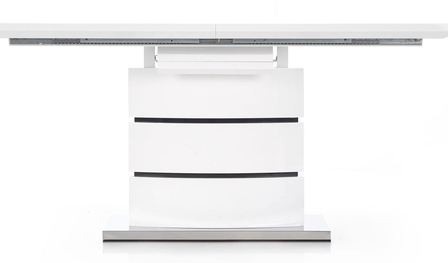 Kitchen Table East Jacksonville | size: Length: 90cm, Width: 200cm, Height: 75cm | color: White | image: 2 | variant: 1006864