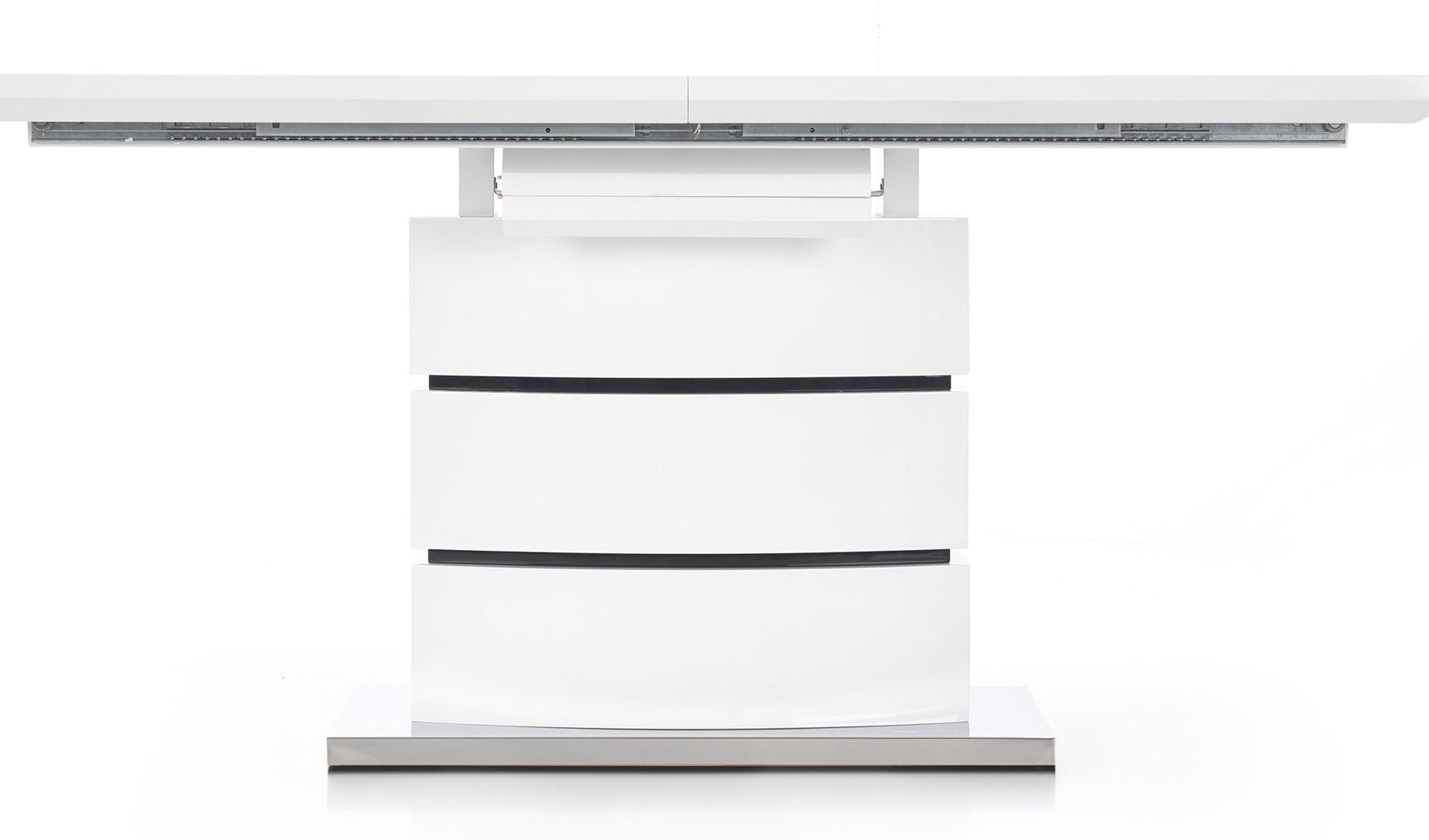Kitchen Table East Jacksonville | size: Length: 90cm, Width: 200cm, Height: 75cm | color: White | image: 2 | variant: 1006864