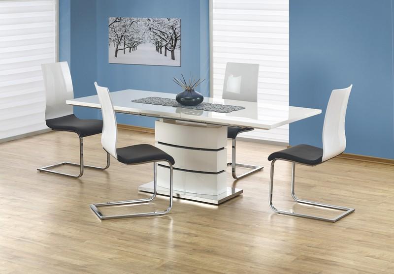 Kitchen Table East Jacksonville | size: Length: 90cm, Width: 200cm, Height: 75cm | color: White | image: 3 | variant: 1006864