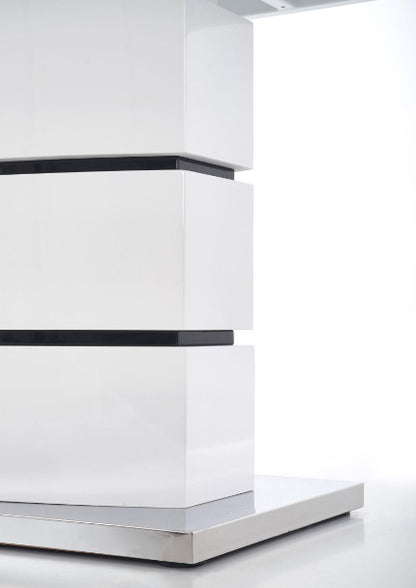 Kitchen Table East Jacksonville | size: Length: 90cm, Width: 200cm, Height: 75cm | color: White | image: 6 | variant: 1006864