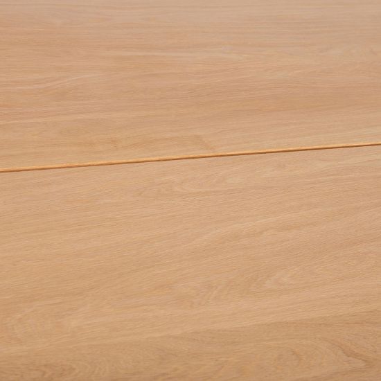 Kitchen Table East Lewes | size: Length: 100cm, Width: 220cm, Height: 75cm | color: Black/Oak | image: 2 | variant: 1005342
