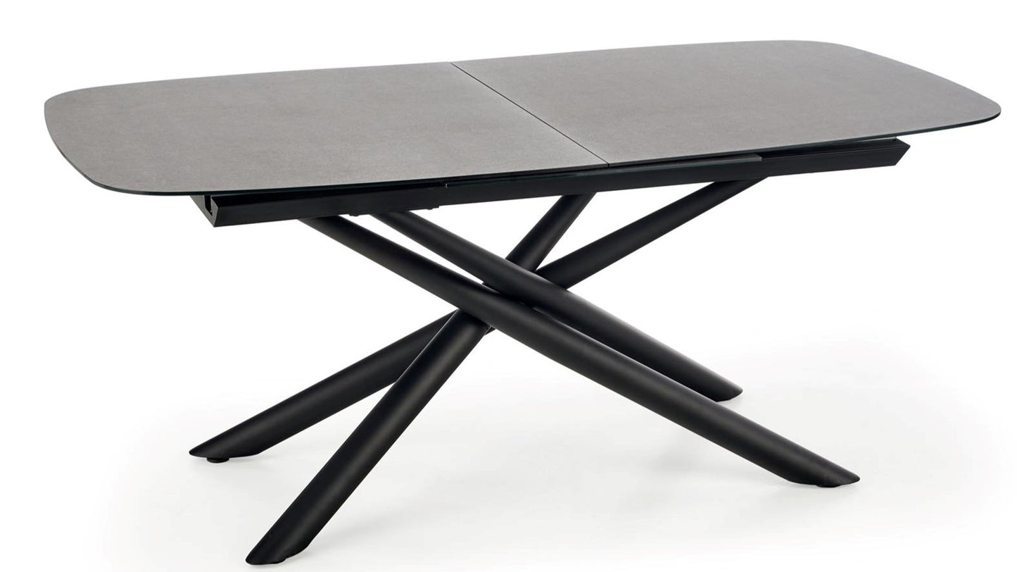 Kitchen Table East Marrakech | size: Length: 95cm, Width: 240cm, Height: 77cm | color: Black/Grey | image: 1 | variant: 1006878