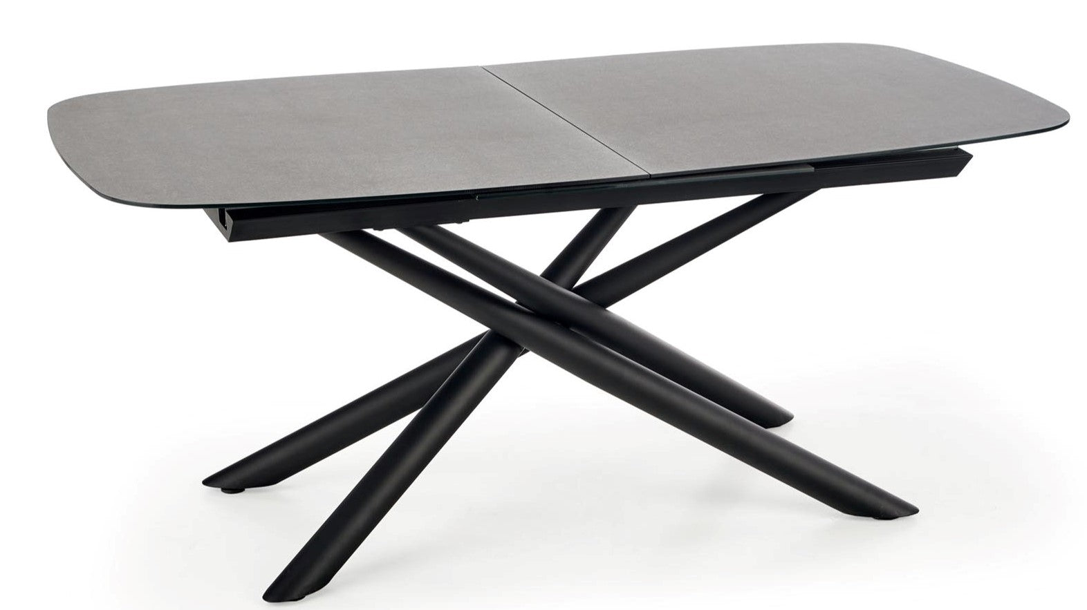 Kitchen Table East Marrakech | size: Length: 95cm, Width: 240cm, Height: 77cm | color: Black/Grey | image: 1 | variant: 1006878