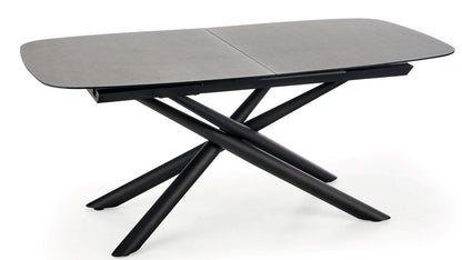Kitchen Table East Marrakech | size: Length: 95cm, Width: 240cm, Height: 77cm | color: Black/Grey | image: 1 | variant: 1006878