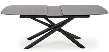 Kitchen Table East Marrakech | size: Length: 95cm, Width: 240cm, Height: 77cm | color: Black/Grey | image: 4 | variant: 1006878