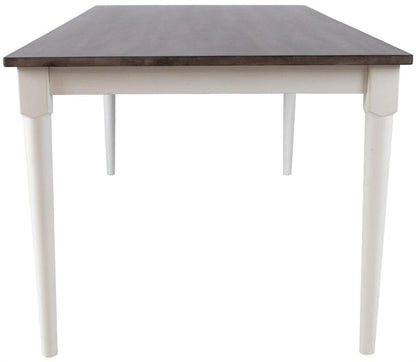 Kitchen Table East Mazeikiai | size: Length: 91cm, Width: 183cm, Height: 75cm | color: Brown | image: 3 | variant: 1006005