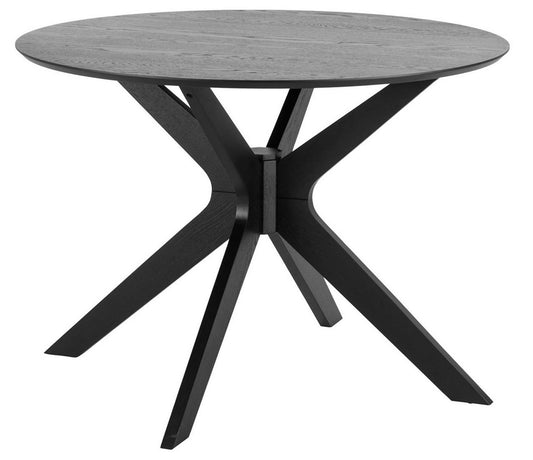 Kitchen Table East Messina | size: Length: 105cm, Width: 105cm, Height: 75cm, Diameter: 105cm | color: Black | image: 0 | variant: 1006509