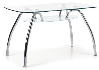 Kitchen Table East Montreal | size: Length: 72cm, Width: 125cm, Height: 75cm | color: Transparent | image: 1 | variant: 1006788