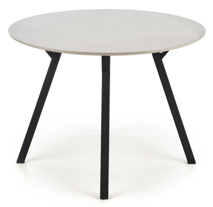 Kitchen Table East Moscow | size: Length: 100cm, Width: 100cm, Height: 74cm, Diameter: 100cm | color: Black/Grey | image: 4 | variant: 1006789