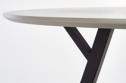 Kitchen Table East Moscow | size: Length: 100cm, Width: 100cm, Height: 74cm, Diameter: 100cm | color: Black/Grey | image: 5 | variant: 1006789