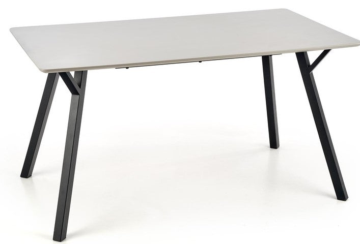 Kitchen Table East Moscow | size: Length: 80cm, Width: 140cm, Height: 74cm | color: White | image: 1 | variant: 1006800