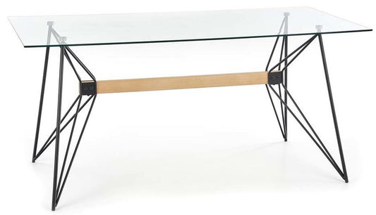 Kitchen Table East Mumbai | size: Length: 80cm, Width: 160cm, Height: 75cm | color: Transparent | image: 1 | variant: 1006791