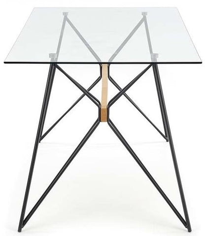 Kitchen Table East Mumbai | size: Length: 80cm, Width: 160cm, Height: 75cm | color: Transparent | image: 2 | variant: 1006791