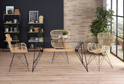 Kitchen Table East Mumbai | size: Length: 80cm, Width: 160cm, Height: 75cm | color: Transparent | image: 5 | variant: 1006791