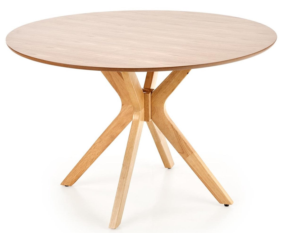 Kitchen Table East New York | size: Length: 120cm, Width: 120cm, Height: 77cm, Diameter: 120cm | color: Oak | image: 1 | variant: 1006798