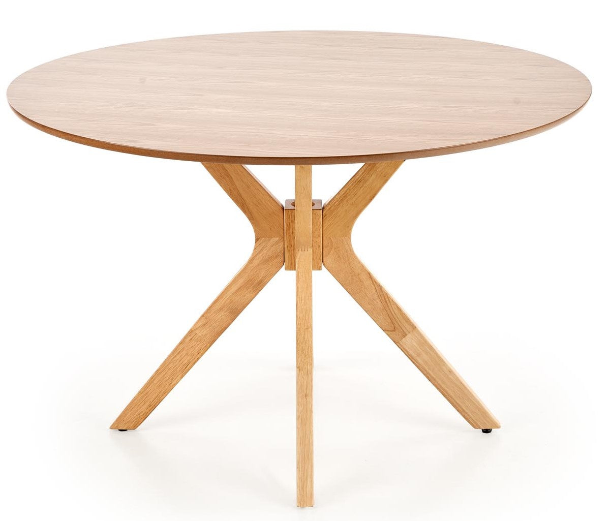 Kitchen Table East New York | size: Length: 120cm, Width: 120cm, Height: 77cm, Diameter: 120cm | color: Oak | image: 2 | variant: 1006798